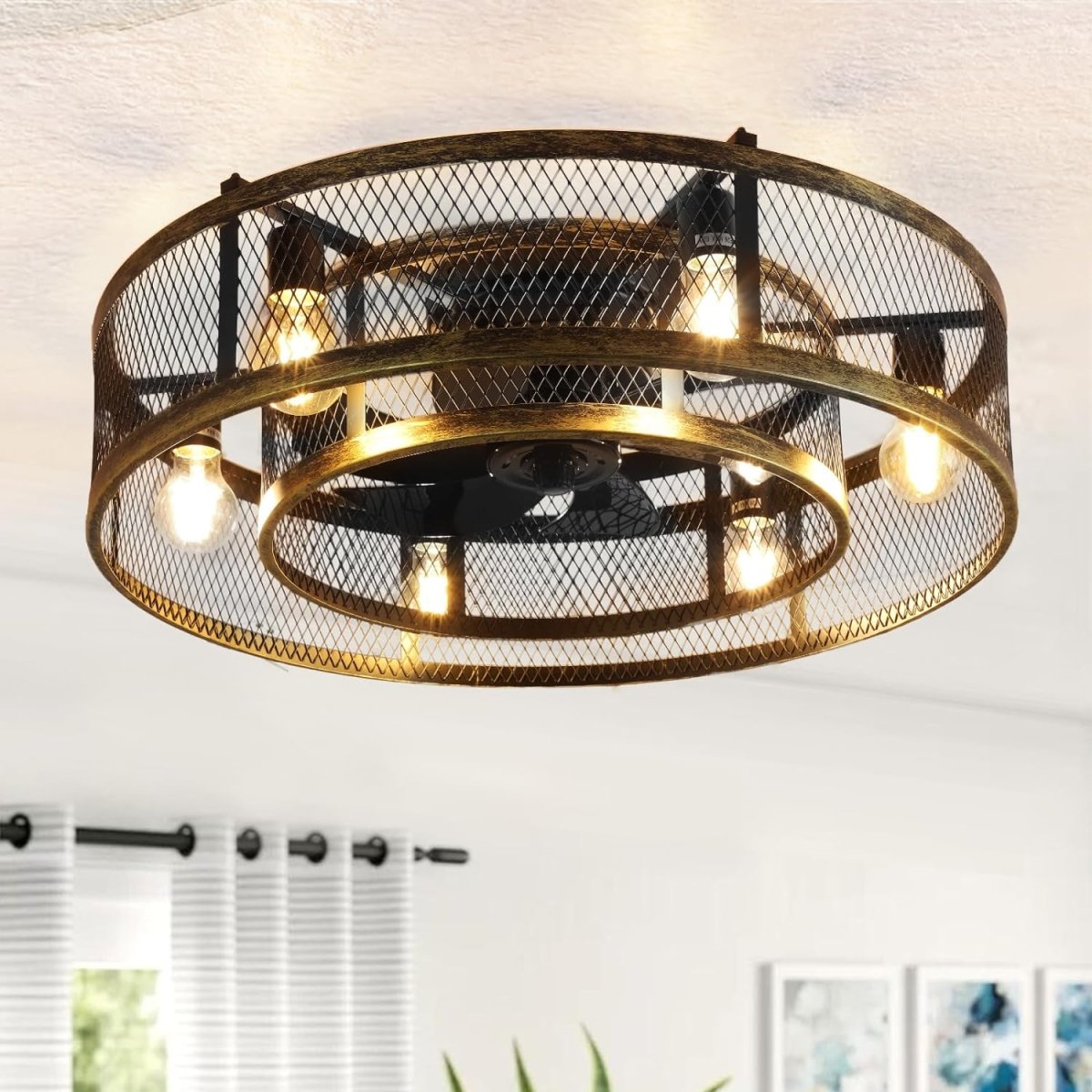 Remote Control for Depuley & DINGLILIGHTING Reversible DC Motor Farmhouse Ceiling Fan and 42 inch Chandelier Fan - Reversible-WS-FPZ58-60B-BC-Remote 11 | DEPULEY