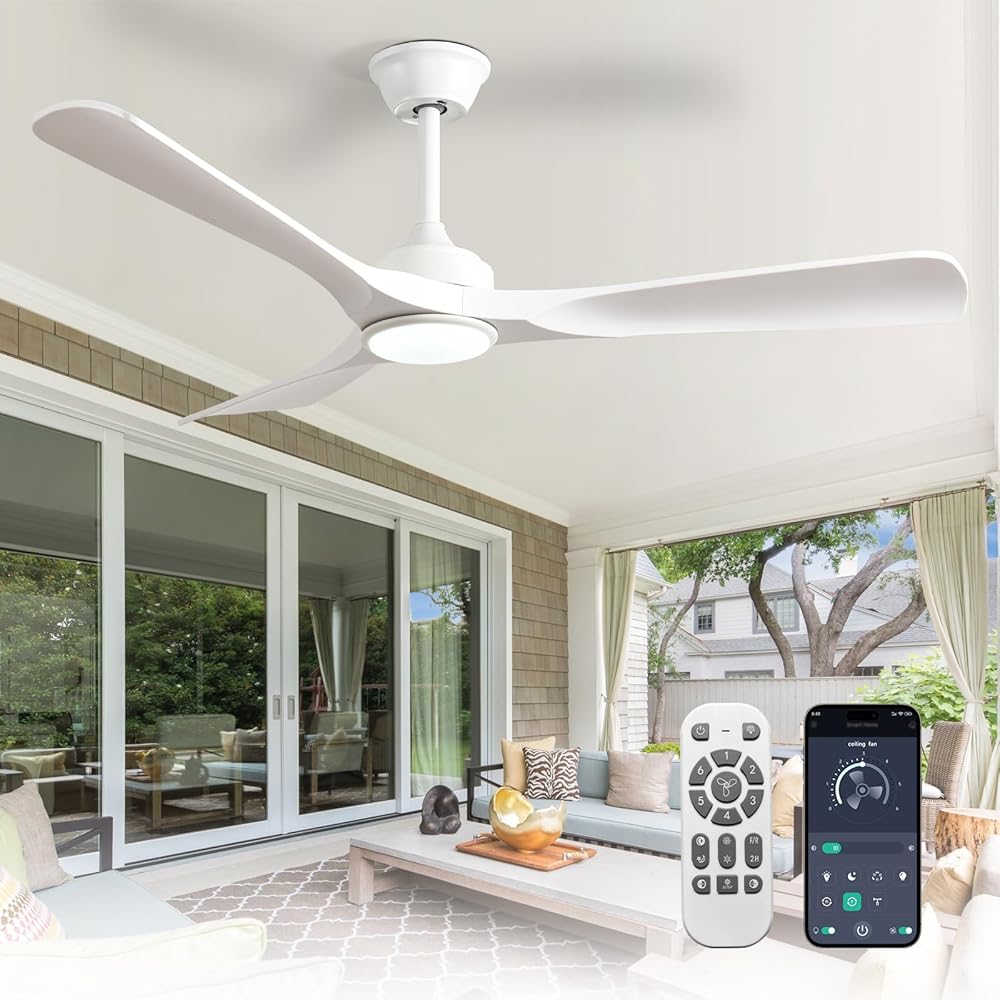 Replacement | Remote Control Set for Depuley 52 / 60 / 72 inch Celing Fan with Light or no Light, Indoor Outdoor Fan with Remote APP Control, 3/8 Blades, DC Motor Reversible 6 Speed Timer | Model: WS - FPZ180 181 182 - 5 | DEPULEY