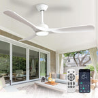 Replacement | Remote Control Set for Depuley 52 / 60 / 72 inch Celing Fan with Light or no Light, Indoor Outdoor Fan with Remote APP Control, 3/8 Blades, DC Motor Reversible 6 Speed Timer | Model: WS - FPZ180 181 182 - 5 | DEPULEY