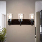 DLLT Vintage Wall Lamp with 3 Bulbs, LED Mirror Light Bathroom in Industrial Design, Retro Indoor Wall Spotlight for Bedroom, Living Room, Cafe - WSWL002-B3 6 | Depuley